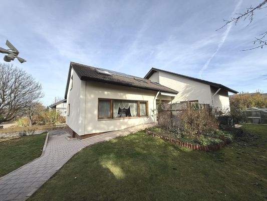 Wohnhausrückansicht