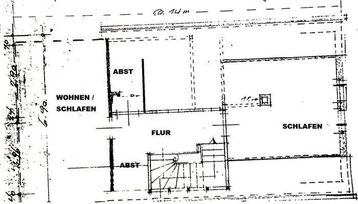 Grundriss Dachgeschoss