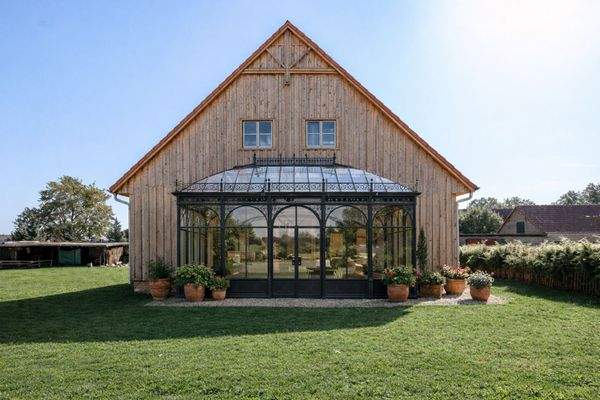 Möglicher Anbau eines Wintergartens 