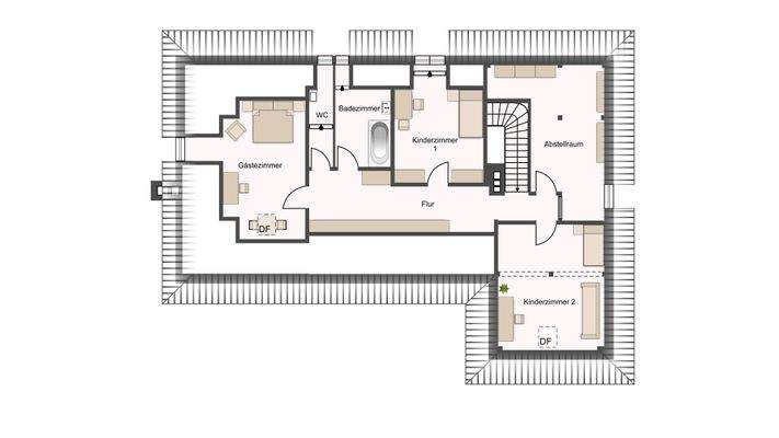 Grundriss Dachgeschoss