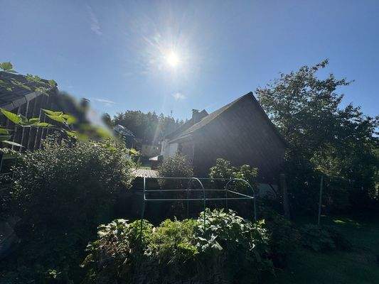 Blick auf Rückseite