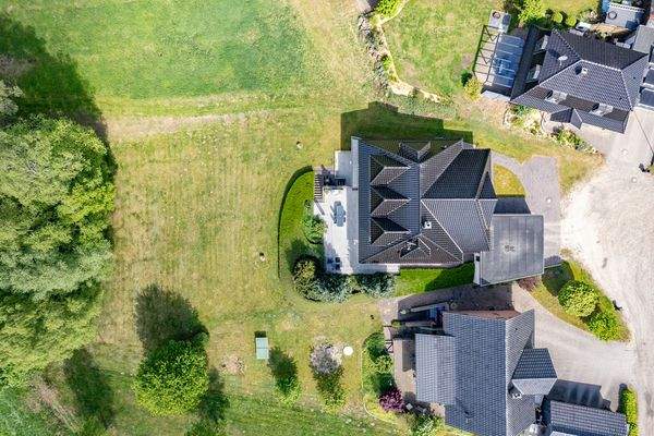 Vogelperspektive Hausansicht