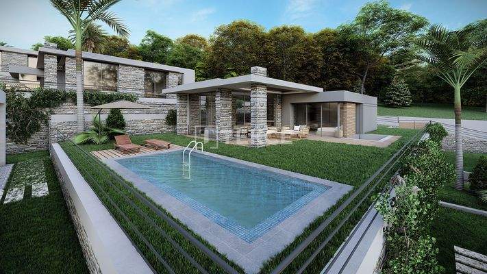 Spacious Detached Villas with Pools and Gardens in Bodrum