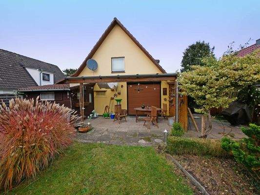 Rückansicht Bestandsgebäude