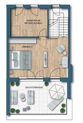 Grundriss Dachgeschoss
