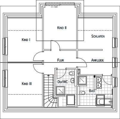 Beispielgrundriss DG