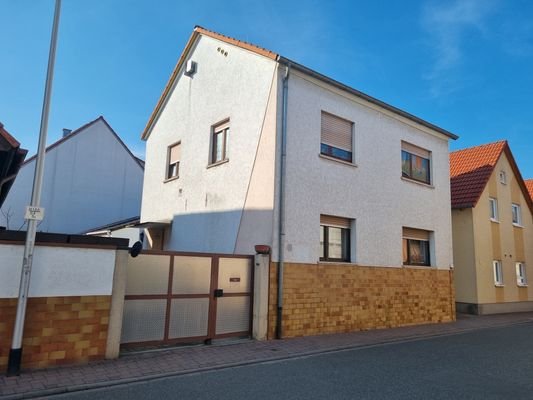 Haus von Straßenansicht