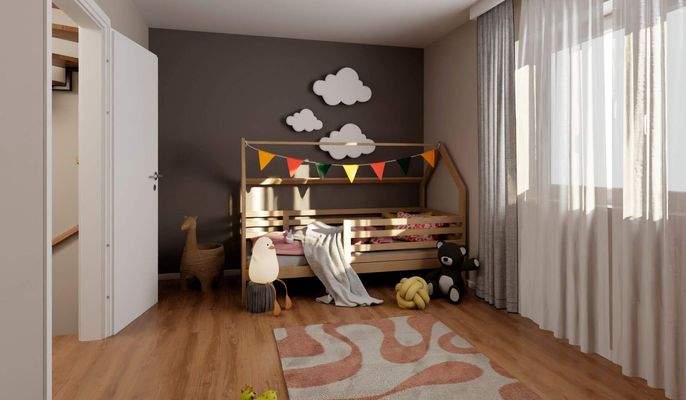 Ein Kinderzimmer zum Wohlfühlen