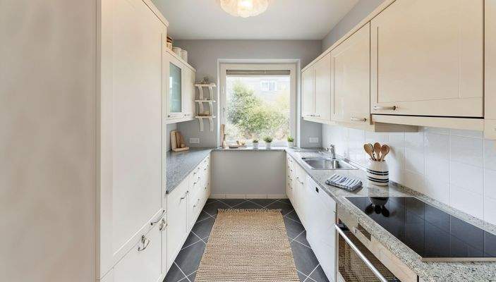 Küche - virtuell gestaged