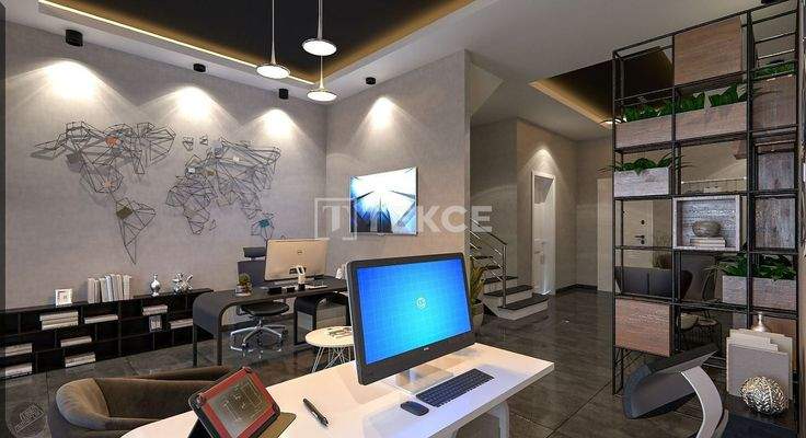 Commercial Properties in a Business Center in Alanya Antalya