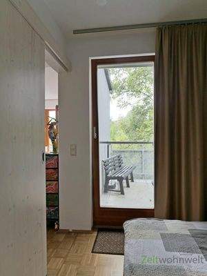 Schiebetür am Schlafzimmer