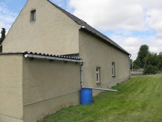 Rückseite Scheune Garage