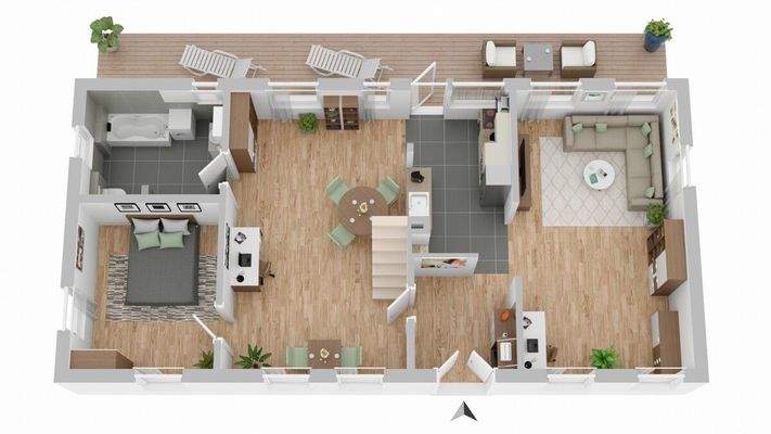 Grundriss EG (nicht maßstabsgetreu)