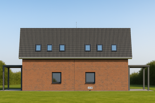 Südansicht Visualisierung Tag