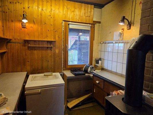 Blick in den Küchenbereich