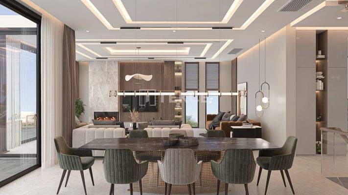 Villas in Alsancak North Cyprus within a Residential Complex