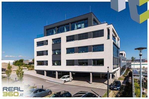 Außenansicht Bürokomplex nordseitig