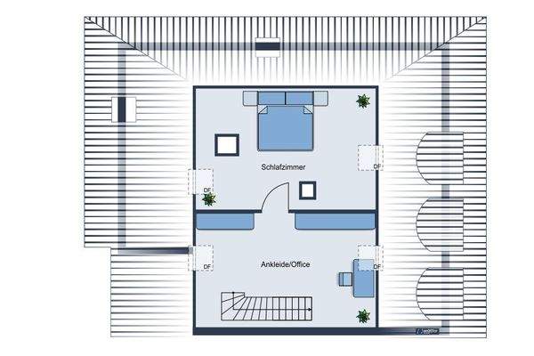 Grundriss 2. Dachgeschoss