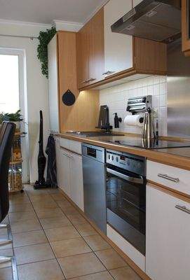  Küche mit Terassenausgang