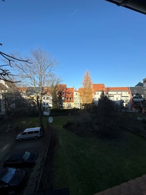 Blick Hinterhof
