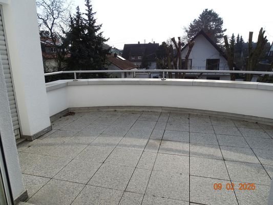 Terasse im OG Gartenseite
