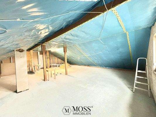 Ausbaureserve 100 m2 im DG