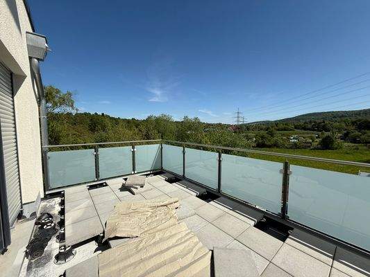 Balkon mit Fernsicht