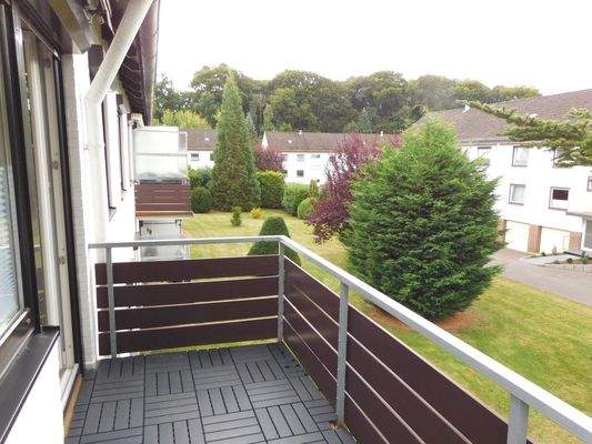 Süd- West Balkon