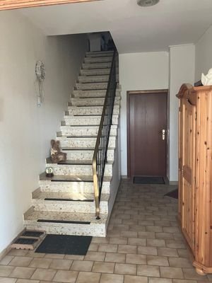 Treppe zur Wohnung