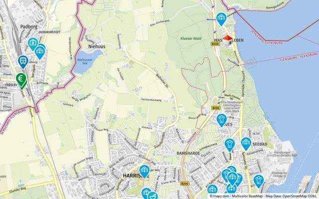 Infrastruktur in der Umgebung