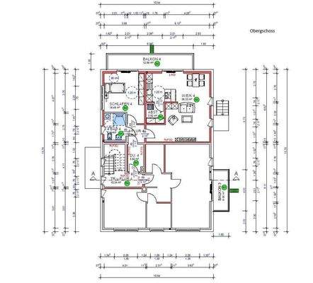 Haus 17 Obergeschoss
