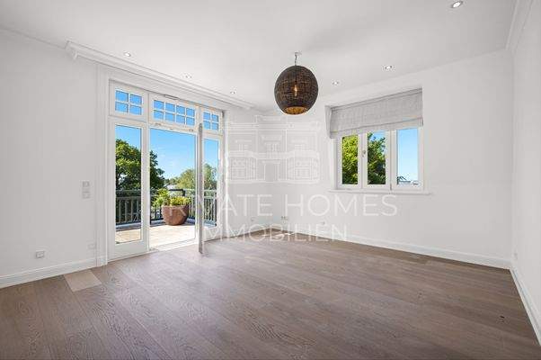 Schlafzimmer 1. Obergeschoss mit Terrasse (Whg 2)