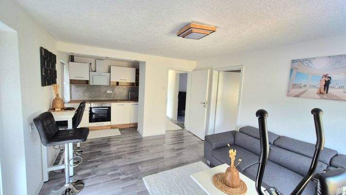 Küche und Wohnbereich OG