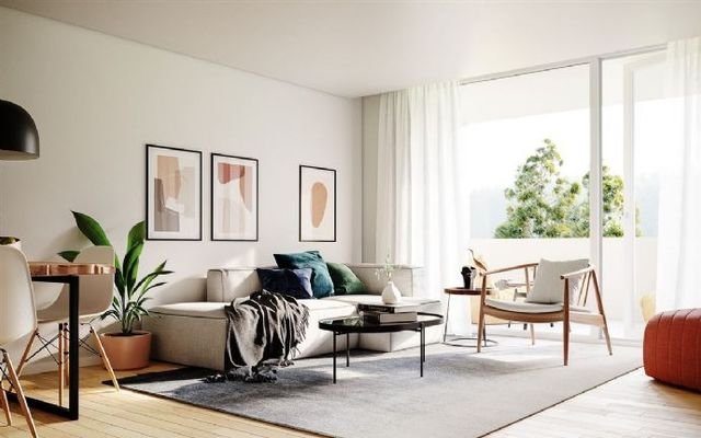 2-Zi-Wohnung Beispielvisualisierung