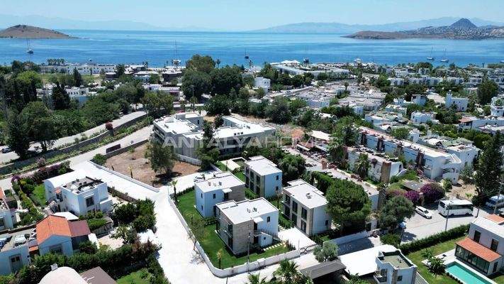2-Bedroom Flats in a Complex near Beach and Amenities in Bodrum