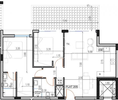 Tadellose Wohnung