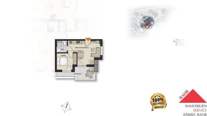 Grundriss Wohnung Nr. 19