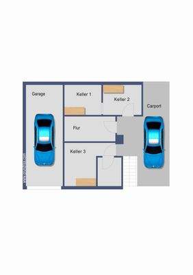 Grundriss Erdgeschoss/ Keller