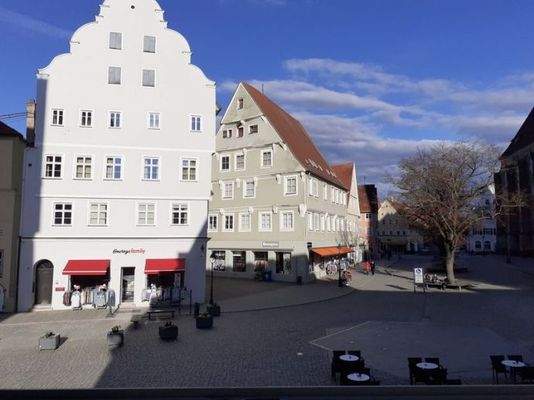 Blick auf Marktplatz