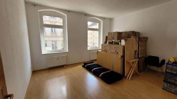 Sehr helles Wohnzimmer