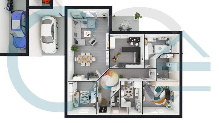 3D Grundriss