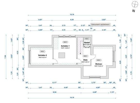 S&P | Grundriss Obergeschoss 