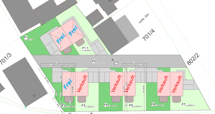 3,4,5,6,7 Verkauft - Stand 26.03.2026