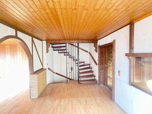 Treppen Auf- und Abgang