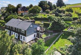 Drohnenansicht Haus d