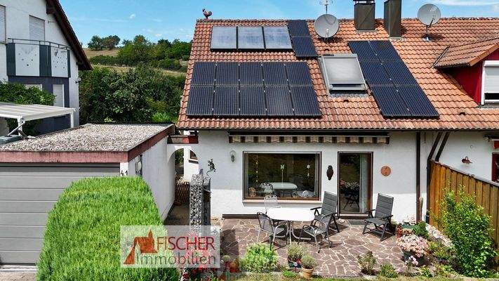 Blick auf die Terrasse