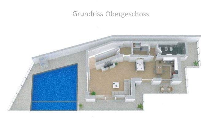 3D-Grundriss Obergeschoss