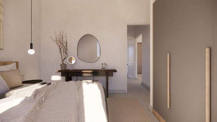 Kreta - 8-Villen- Projekt in Kirianna bei Rethymno: Freistehende Villa