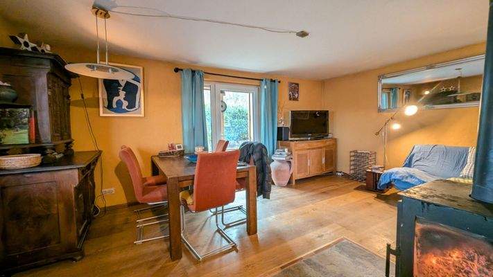 Wohnzimmer mit Wintergarten EG