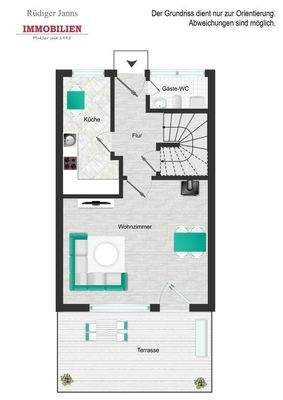 Grundriss Erdgeschoss